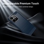 Silikon f�r Xiaomi Redmi Note 17 Pro 5G Carbon Design Design TPU Blau