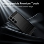 Silikon f�r Samsung Galaxy S26 FE Carbon Design Design TPU Schwarz
