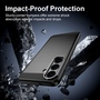 Silikon f�r Samsung Galaxy S26 FE Carbon Design Design TPU Schwarz