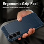 Silikon f�r Samsung Galaxy S26 FE Carbon Design Design TPU Blau