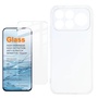 + Schutzglas f�r Xiaomi Poco F9 Pro 5G TPU 9H Glas 2 in 1 Bundle