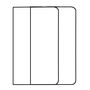 2x Panzerfolie f�r Apple iPhone Duo 9H Hartglas Full Cover HD Klar