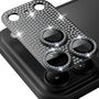 3D Kamera Schutzglas Diamant Apple iPhone 18 Pro Hart Linsen Schwarz