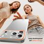 3D Kamera Schutzglas Diamant Apple iPhone 18 Pro Hart Linsen Silber