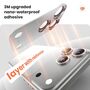 3D Kamera Schutzglas Diamant Apple iPhone 18 Pro Hart Linsen Silber