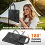 Tablet H�lle Hybrid Outdoor f�r Samsung Galaxy Tab S12+ Plus Schwarz