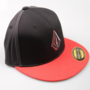 Volcom Cap 2 Stone 210 Fitted Hat Black / Red / Grey