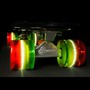 Sunset Skateboard Co. Rasta LED Skateboard Wheels 59mm 78a